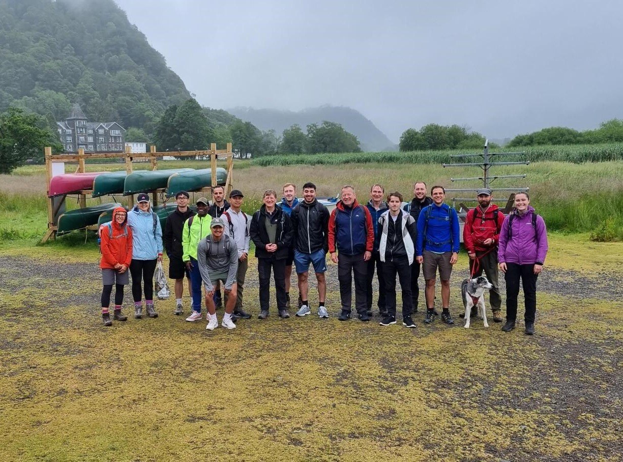 Crowder team hike in Lake District 